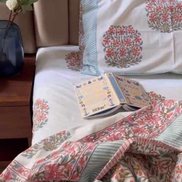 Paisley Green and Blue Bedding Set - Picture 8 of 8